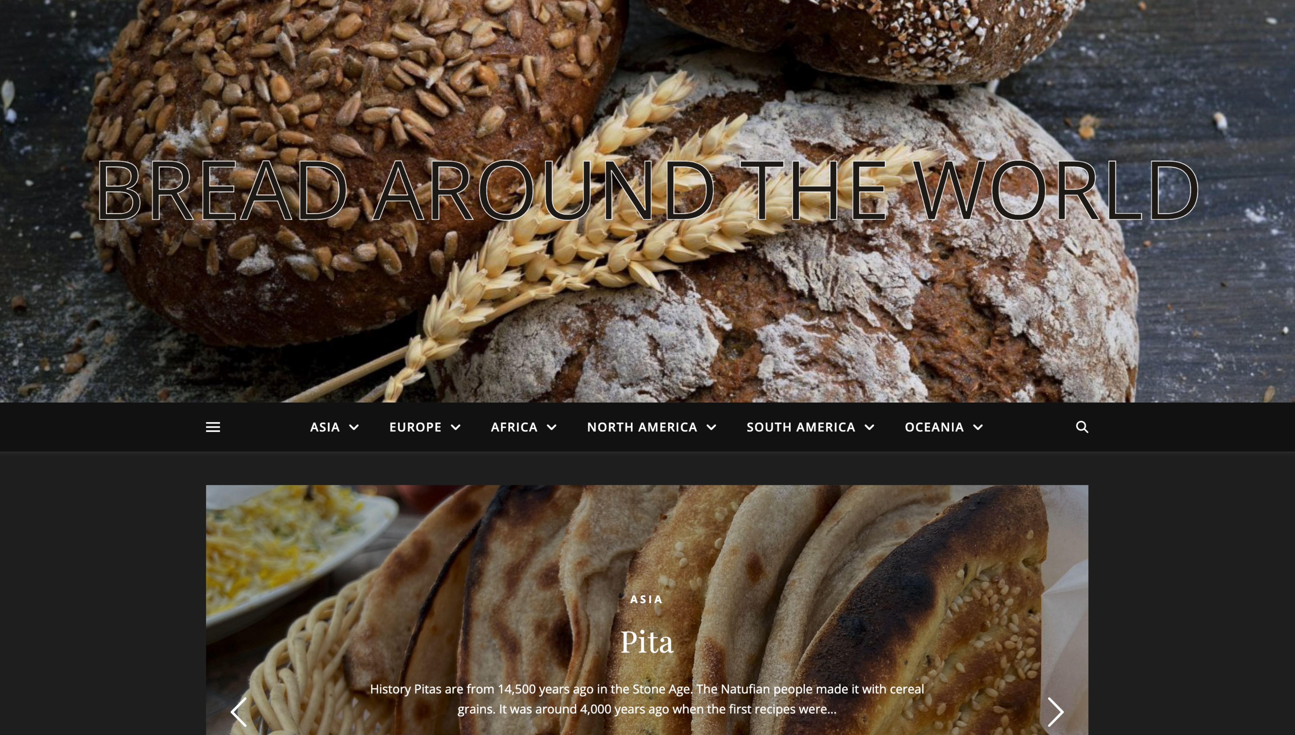 Bread Website